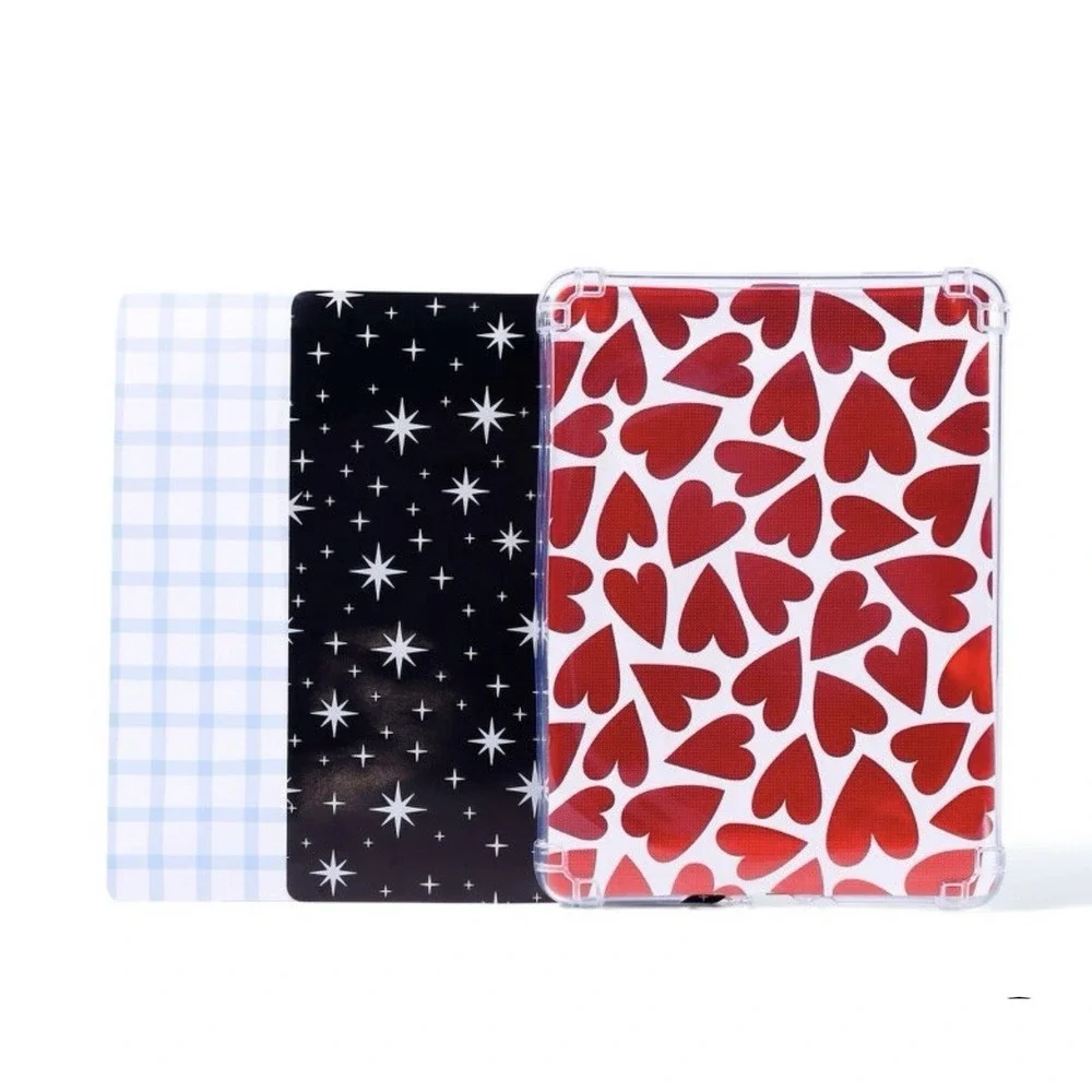Vivitar E-Book Clear Case W/Decorative Sheets‎ For 6